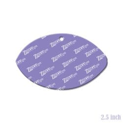 Football Acrylic Blank- Sticker- UV DTF (2.5 inch)