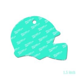 Alternative view of Football Helmet Acrylic Blank- Sticker- UV DTF (1.5 inch)