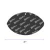 Football – Acrylic Keychain Blank (3") | Optional Sticker or UV DTF