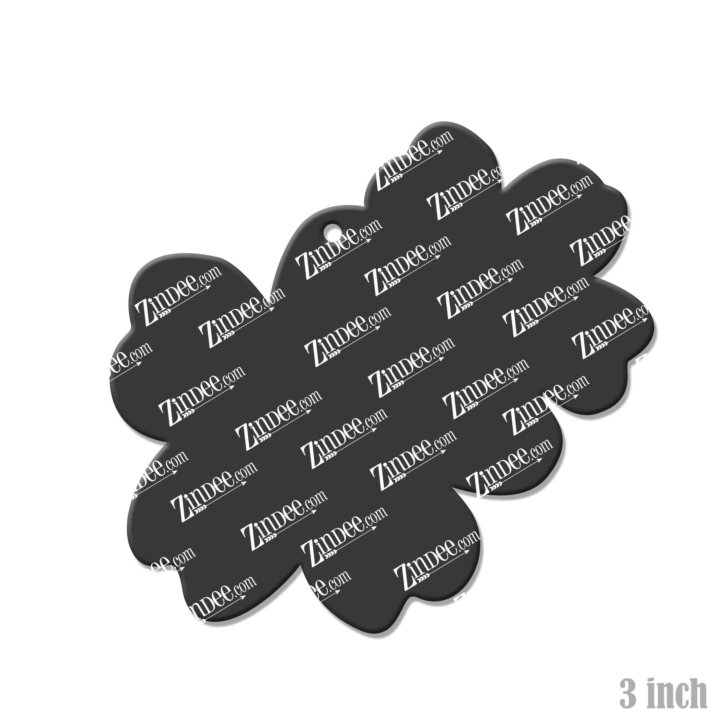 Forget Me Not Acrylic Blank- Sticker- UV DTF (3 inch) - Image 2