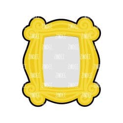 Frame – Acrylic Keychain Blank (3") | Optional Sticker or UV DTF