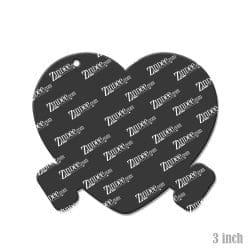 Alternative view of Frankenheart Acrylic Blank- Sticker- UV DTF (3 inch)