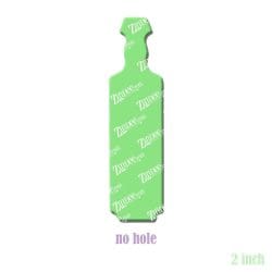 Fraternity Paddle acrylic blank (2 inch) NO HOLE (5 piece minimum)