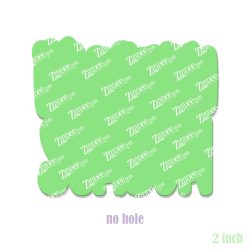 Alternative view of Freezin Season Acrylic Blank- Sticker- UV DTF (2 inch) NO HOLE