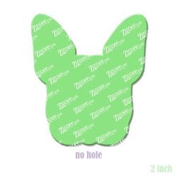 French Bulldog acrylic blank (2 inch) NO HOLE
