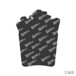 Alternative view of French Fries – Acrylic Keychain Blank (3") | Optional Sticker or UV DTF