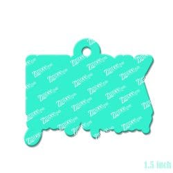 Alternative view of Fuck Your Opinion Acrylic Blank- Sticker- UV DTF (1.5 inch)