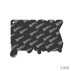 Alternative view of Fuck Your Opinion Acrylic Blank- Sticker- UV DTF (3 inch)