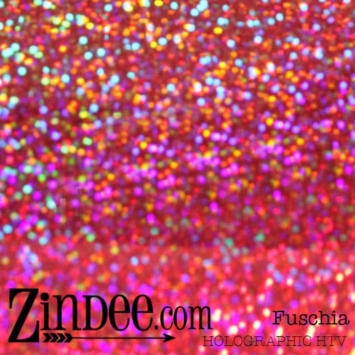 Siser Holographic HTV- Fuchsia