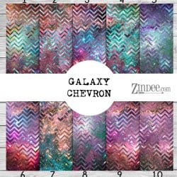 Galaxy Chevron (vinyl)