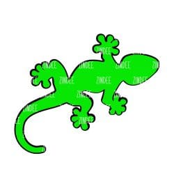 Alternative view of Gecko acrylic blank (3 inch)