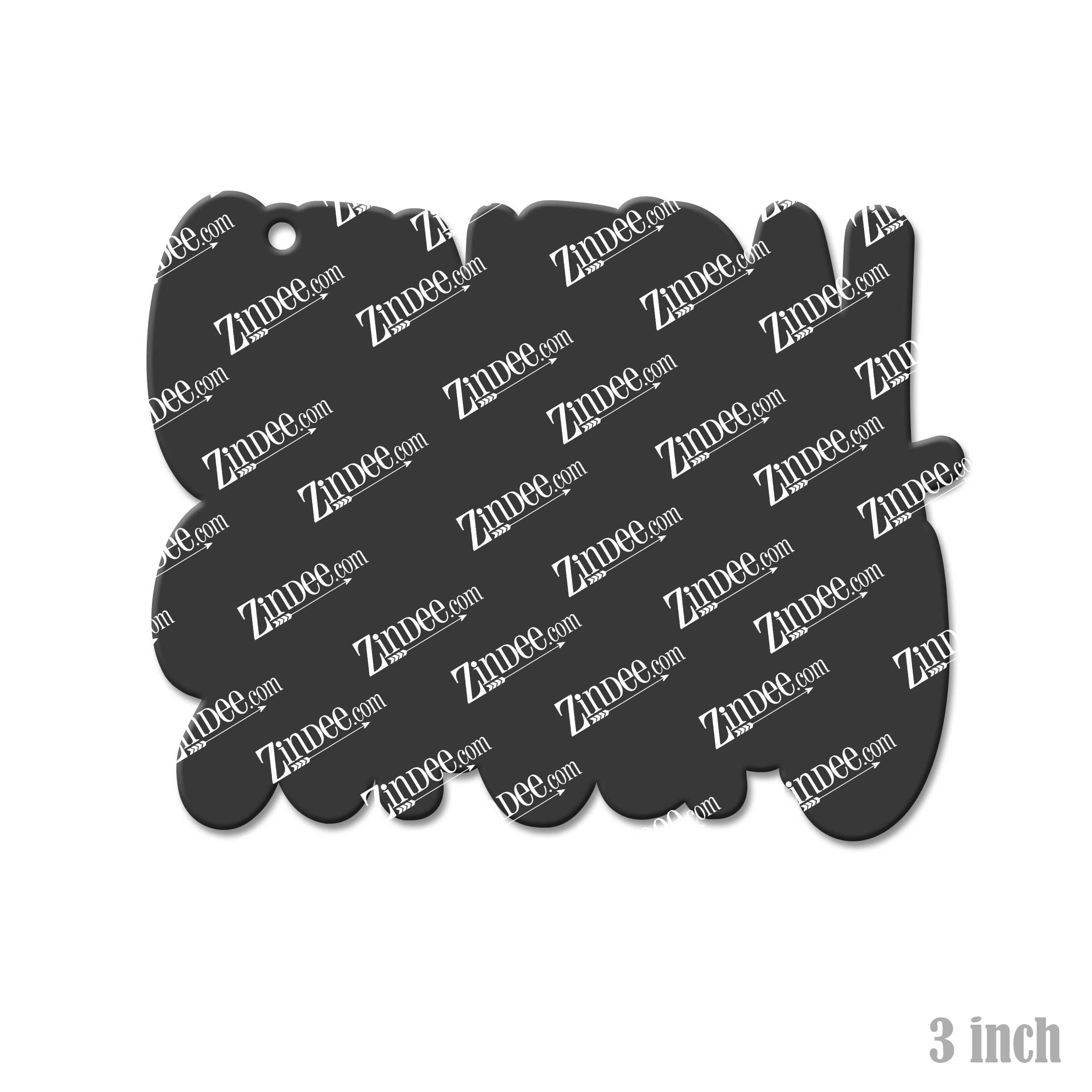 General Surgery acrylic blank (3 inch) (5 piece minimum)