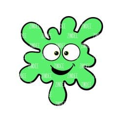 Germ Acrylic Blank- Sticker- UV DTF (1.5 inch)