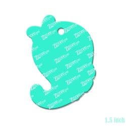 Alternative view of Ghost Coffee Acrylic Blank- Sticker- UV DTF (1.5 inch)