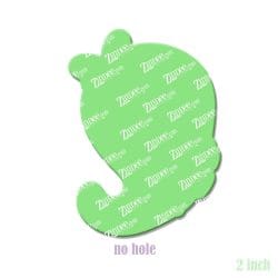 Alternative view of Ghost Coffee – Acrylic Badge Reel Blank (2") No Hole | Optional Sticker or UV DTF