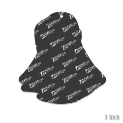 Alternative view of Ghost Santa Acrylic Blank- Sticker- UV DTF (3 inch)