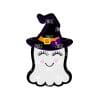 Ghost Witch – Acrylic Badge Reel Blank (2") No Hole | Optional Sticker or UV DTF
