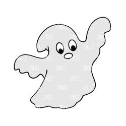 Alternative view of Ghost acrylic blank (3 inch)