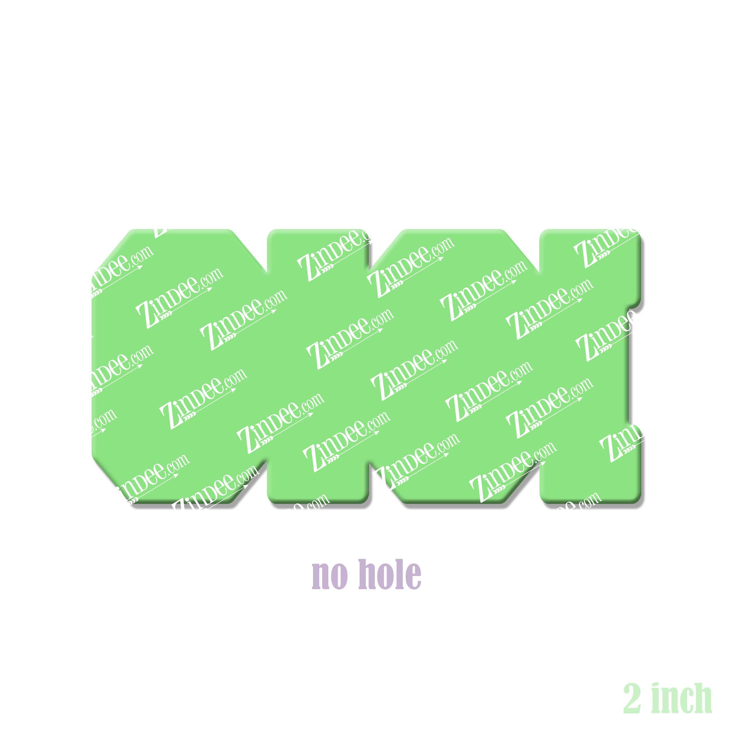 Gigi (word) acrylic blank (2 inch) NO HOLE (5 piece minimum)