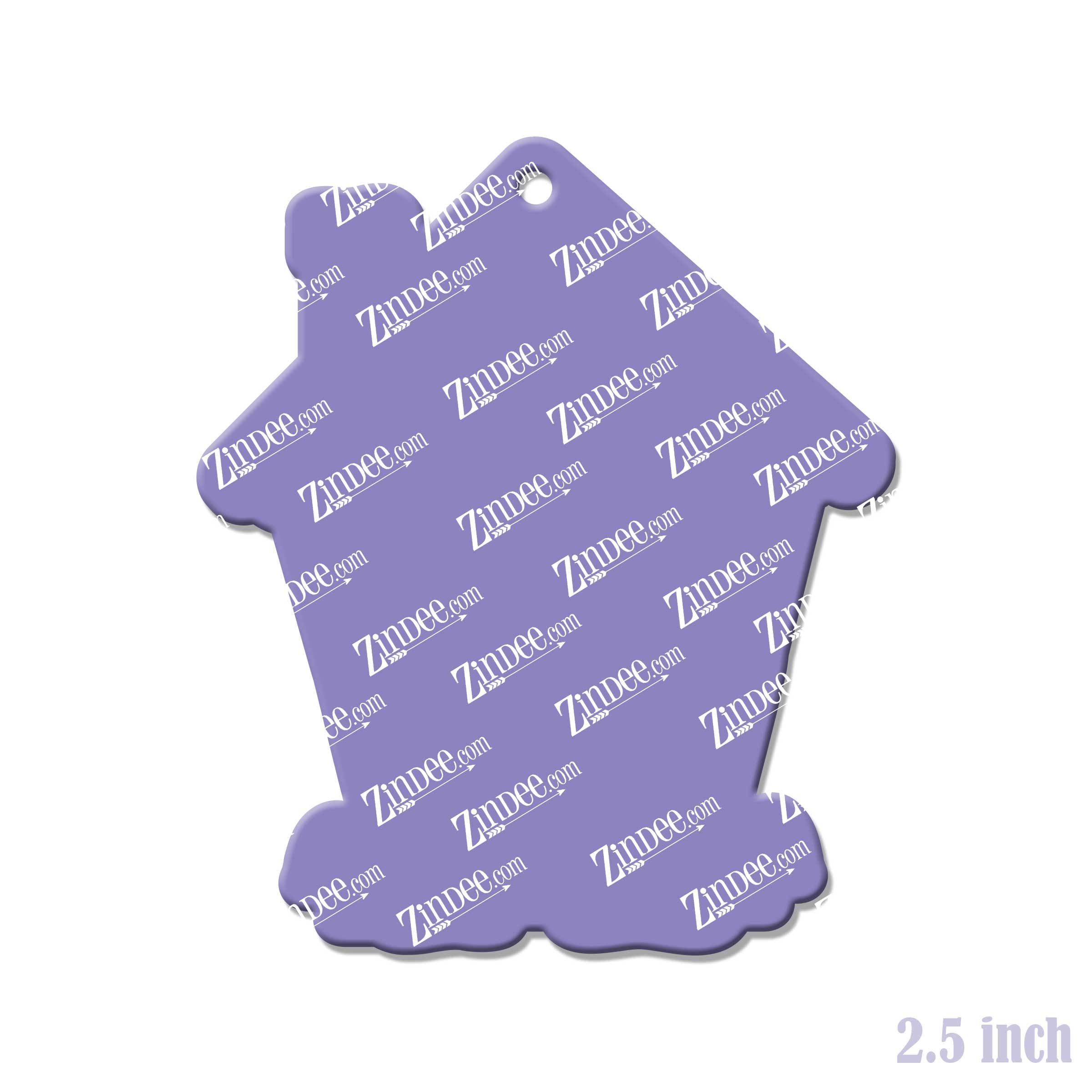 Gingerbread House Acrylic Blank- Sticker- UV DTF (2.5 inch) - Image 2