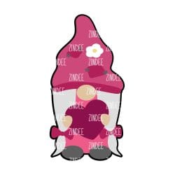 Alternative view of Girl Gnome Sign 10 inch