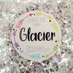 Glacier Polyester Glitter (BAG) ZINDEE MIX