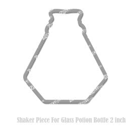Glass Potion Bottle Shaker Piece (2 inch)