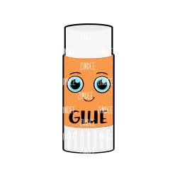 Glue Stick Acrylic Blank- Sticker- UV DTF (1.5 inch)