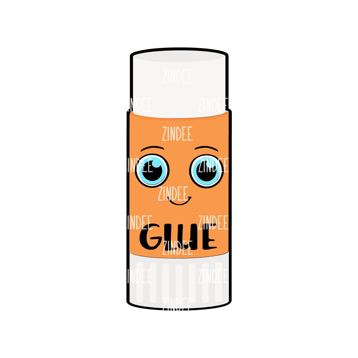 Glue Stick Acrylic Blank- Sticker- UV DTF (1.5 inch)