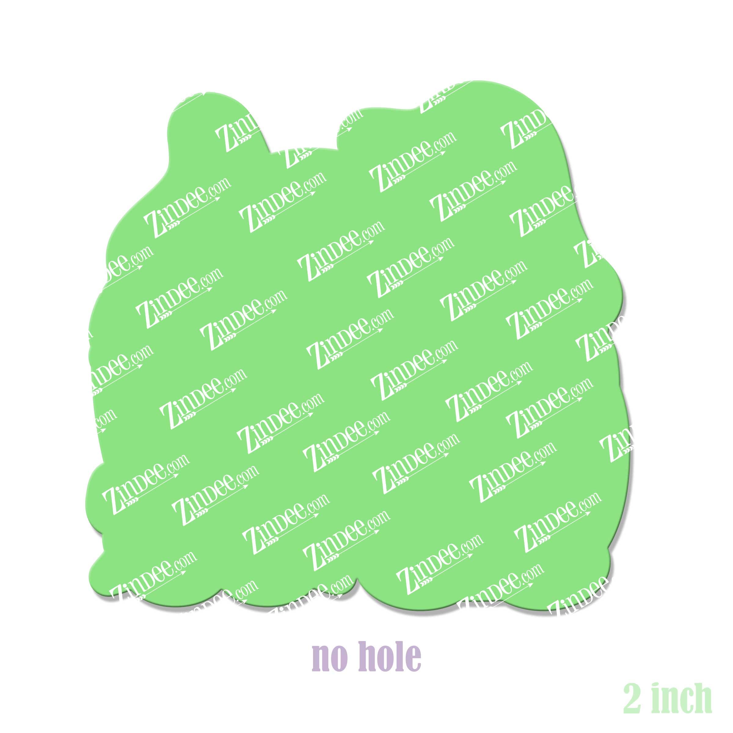 Alternative view of Gnome Love Acrylic Blank- Sticker- UV DTF (2 inch) NO HOLE