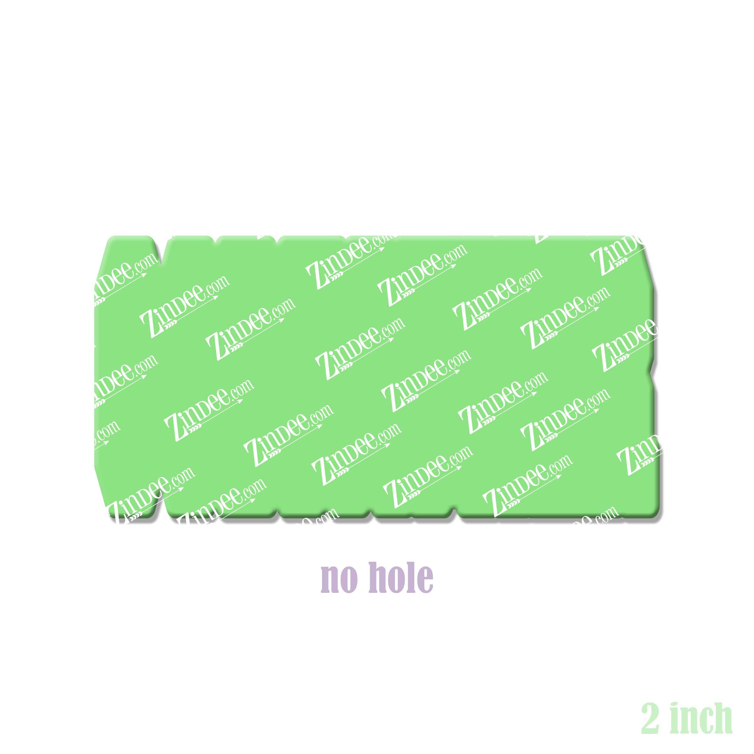 Godfather (word) acrylic blank (2 inch) NO HOLE (5 piece minimum)