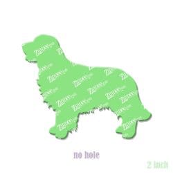 Golden Retriever acrylic blank (2 inch) NO HOLE