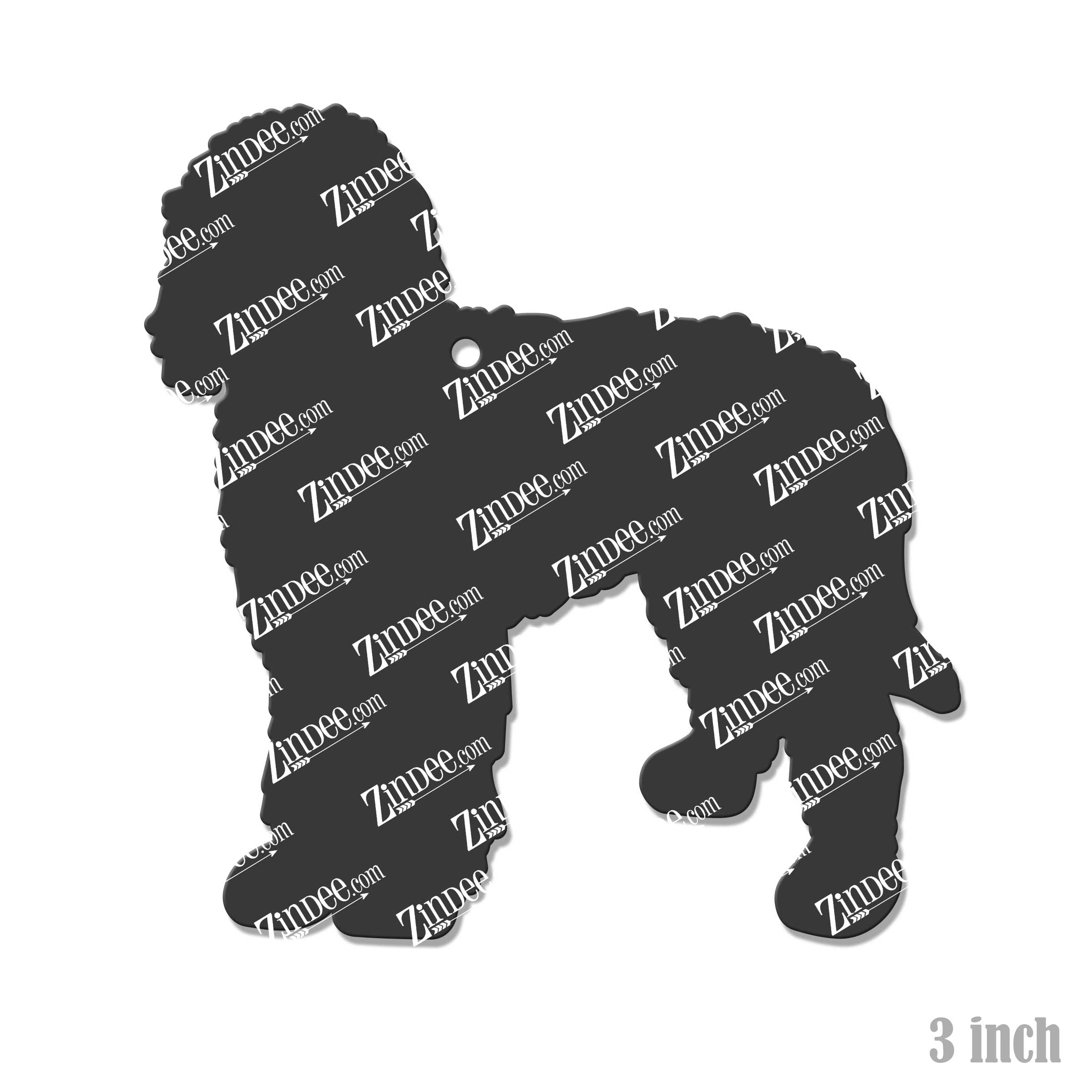 Golden Doodle acrylic blank (3 inch) – Acrylic Blanks, Stickers, Printed  Vinyl, Glitter and more!