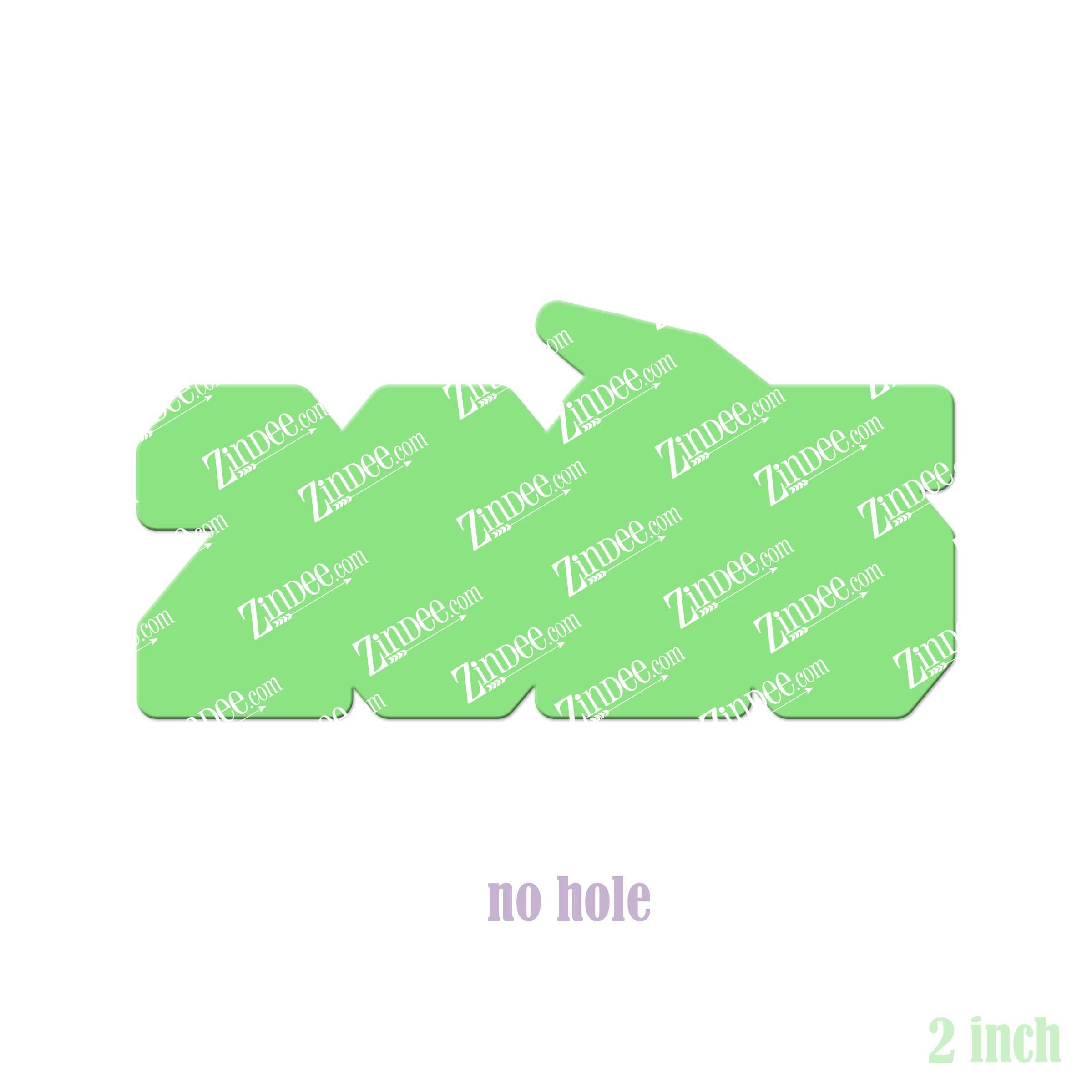 Grad Cap 2025 acrylic blank (2 inch) NO HOLE (5 piece minimum)