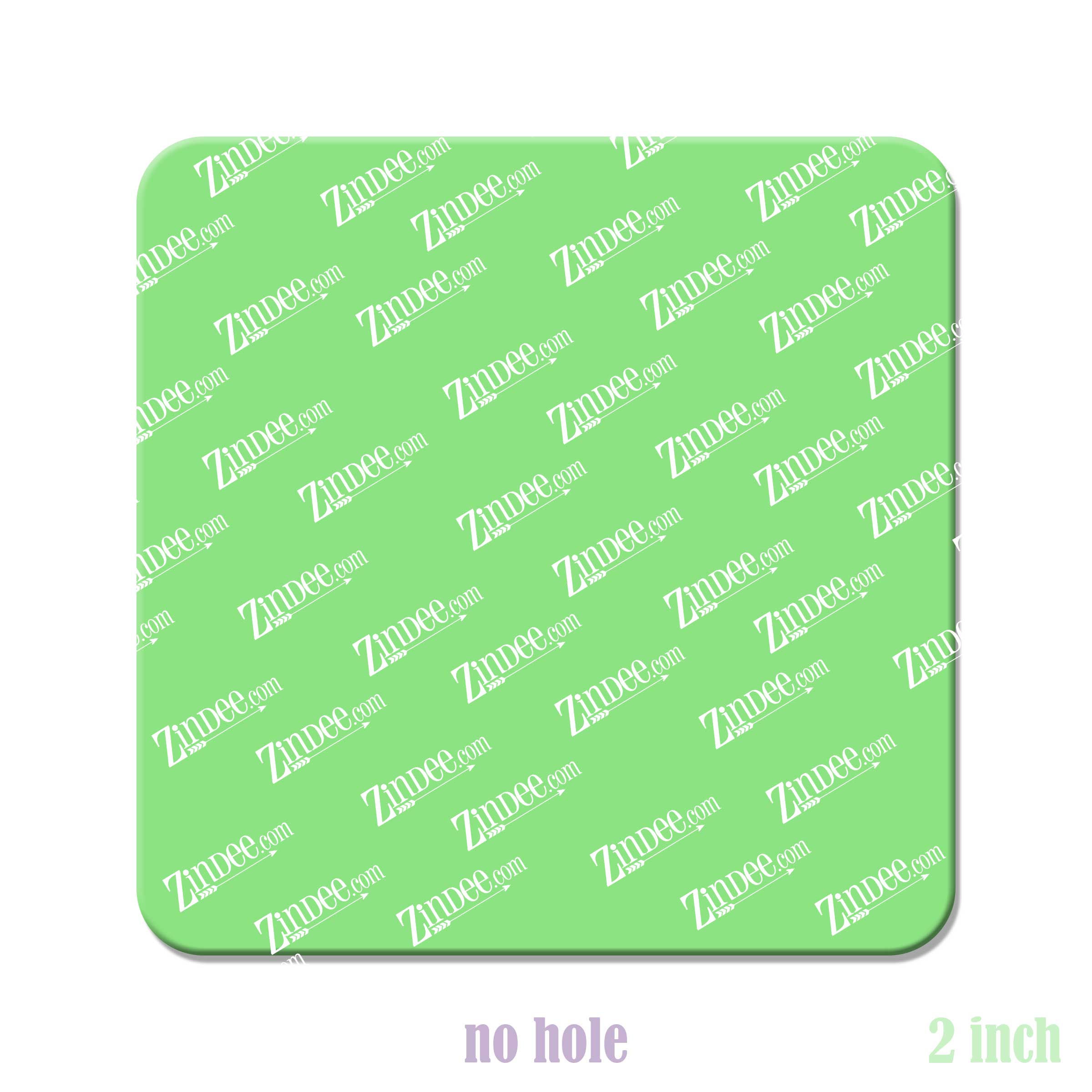 Graham Cracker acrylic blank (2 inch) NO HOLE