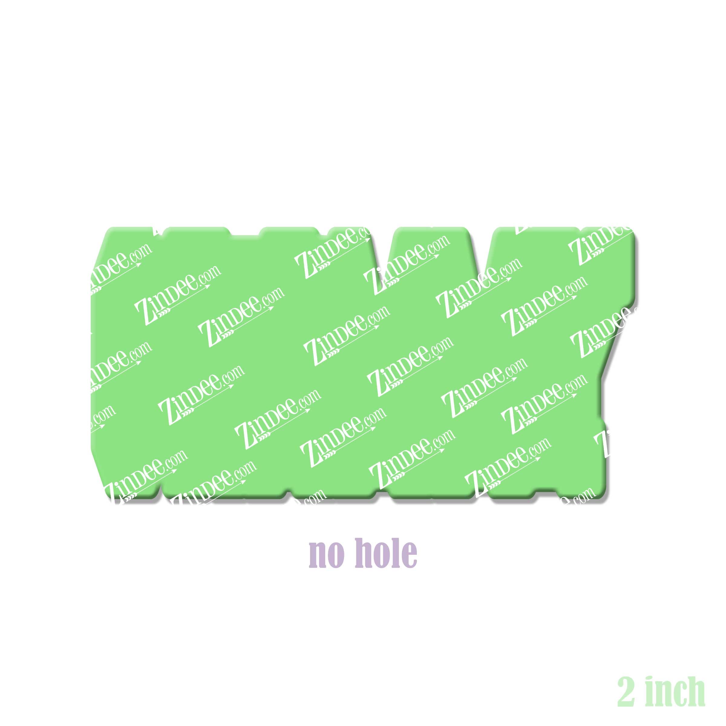 Grammy (word) acrylic blank (2 inch) NO HOLE (5 piece minimum)