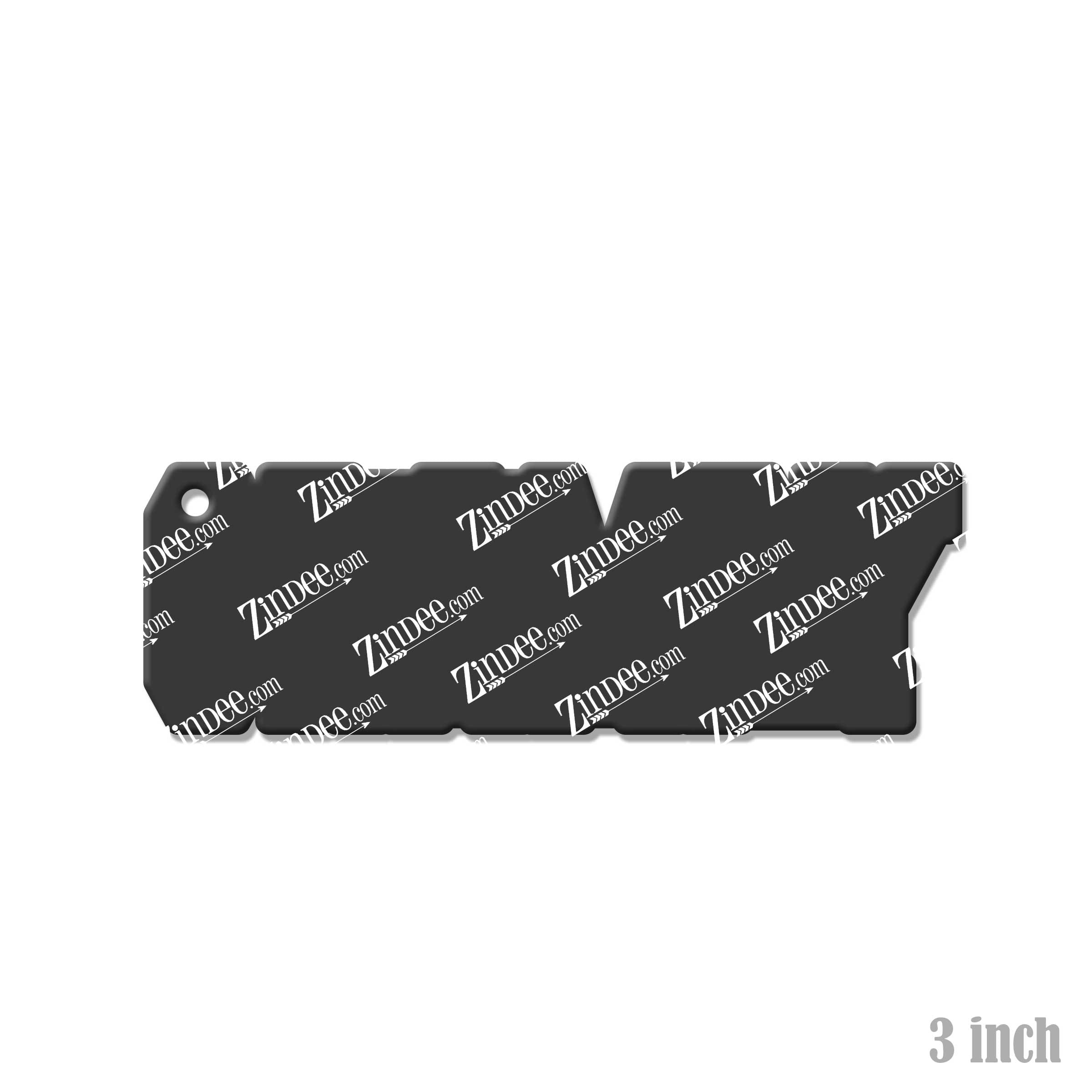 Grampy (word) acrylic blank (3 inch) (5 piece minimum)