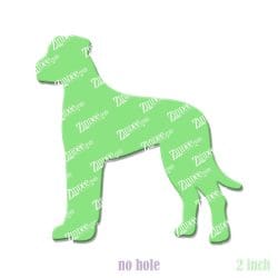 Great Dane Full Body acrylic blank (2 inch) NO HOLE (5 piece minimum)