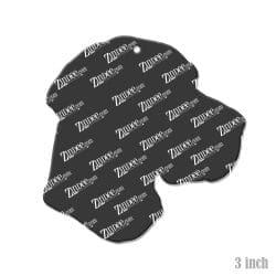 Great Dane Head Floppy Ears acrylic blank (3 inch)