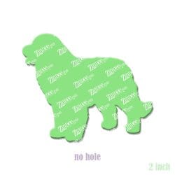 Great Pyrenees acrylic blank (2 inch) NO HOLE (5 piece minimum)