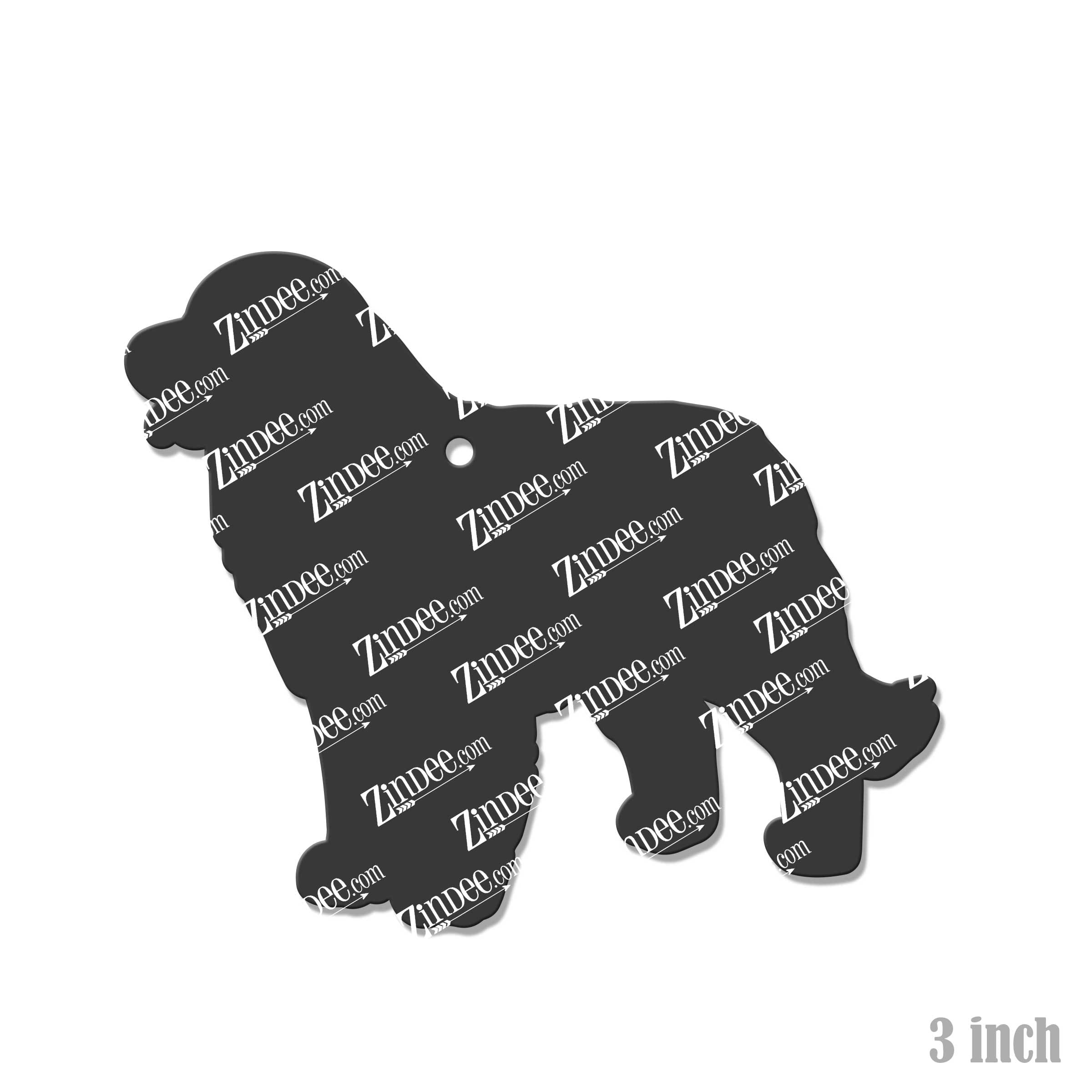 Great Pyrenees acrylic blank (3 inch)