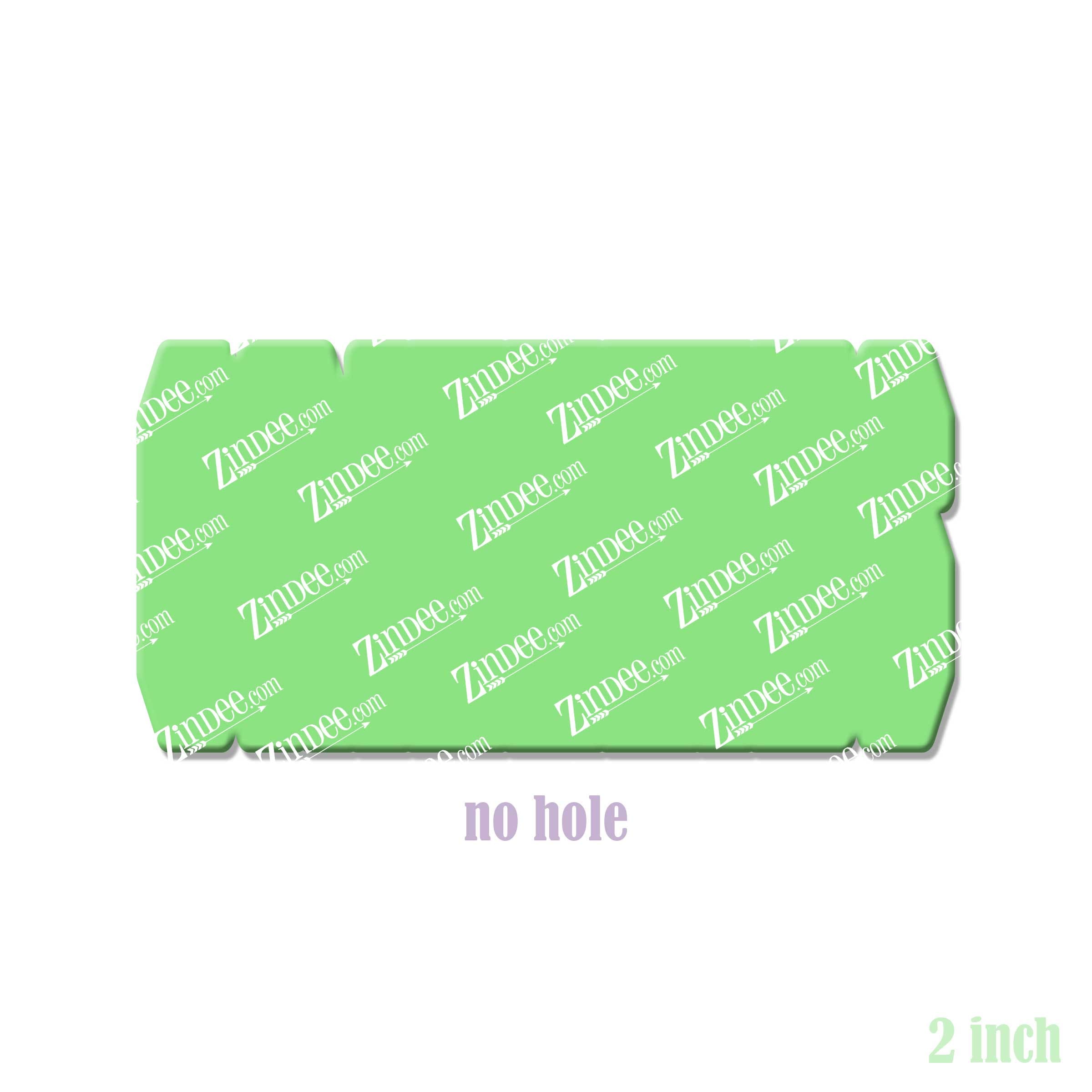 Grizzlies (word) acrylic blank (2 inch) NO HOLE (5 piece minimum)