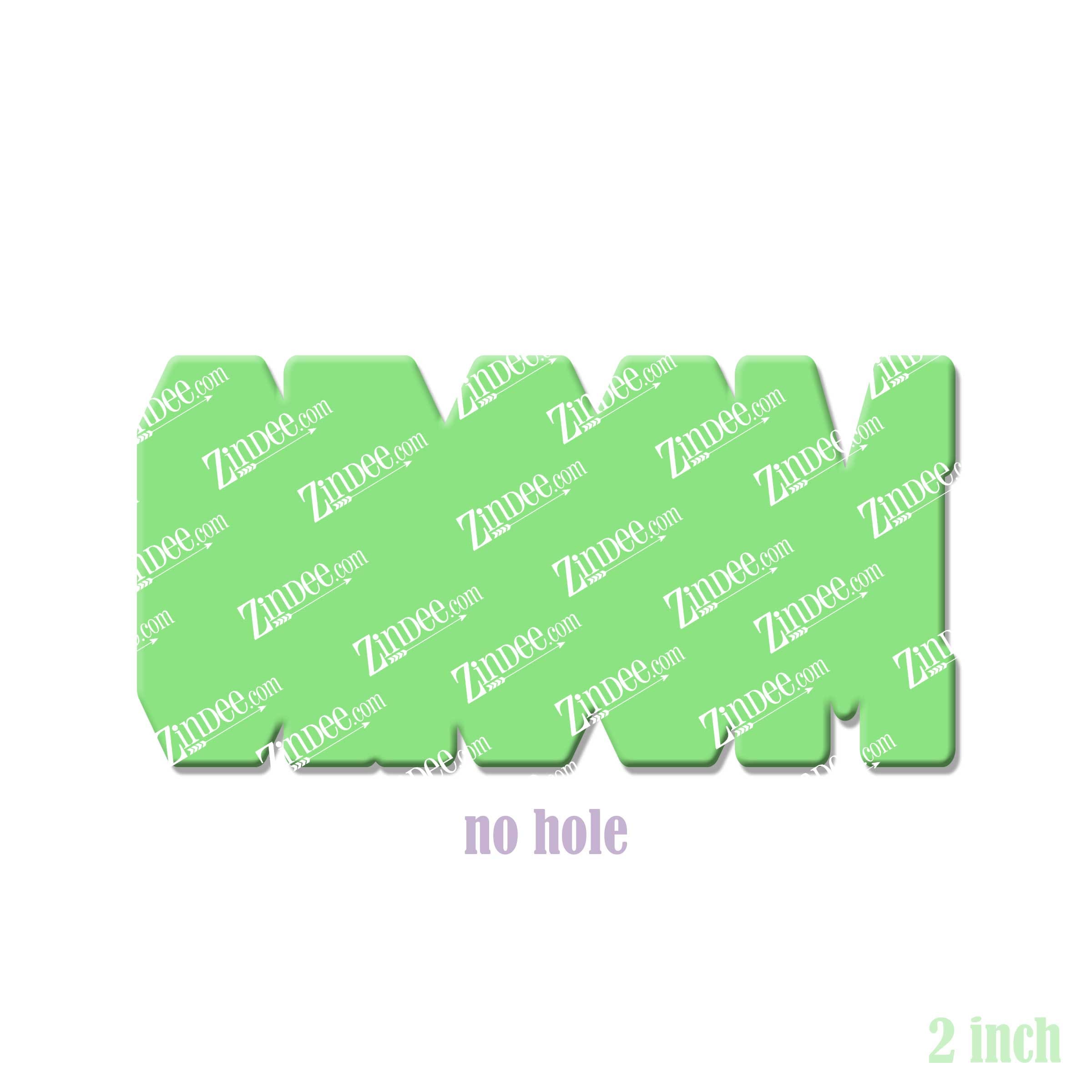 Groom (word) acrylic blank (2 inch) NO HOLE (5 piece minimum)