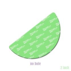 Alternative view of Half Circle (wedge) – Acrylic Badge Reel Blank (2") No Hole | Optional Sticker or UV DTF