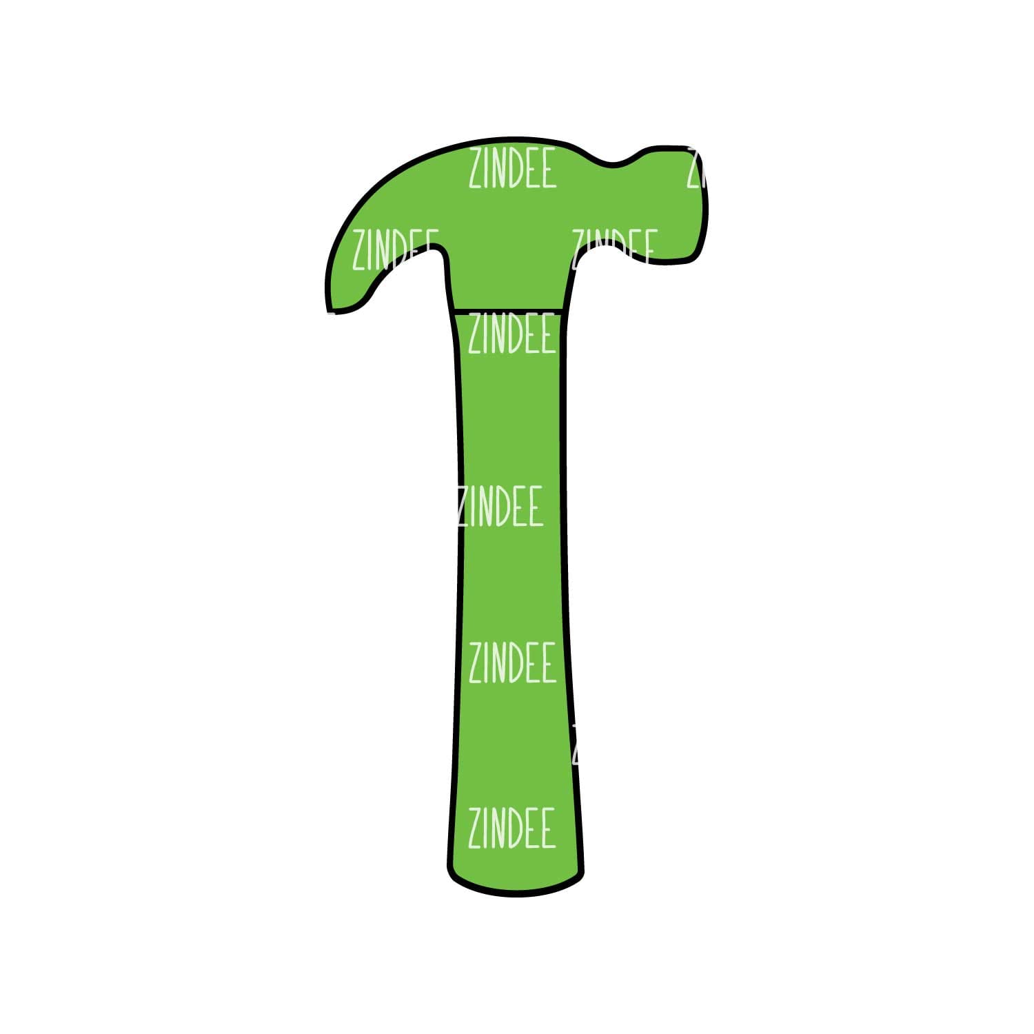 Hammer Acrylic Blank- Sticker- UV DTF (3 inch)