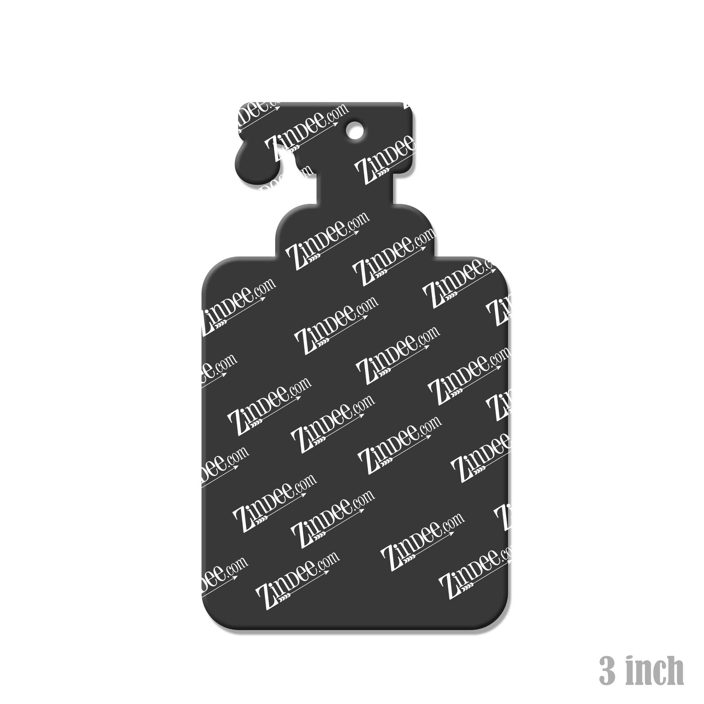 Alternative view of Hand Sanitizer Bottle Acrylic Blank- Sticker- UV DTF (3 inch)