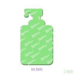 Alternative view of Hand Sanitizer Bottle – Acrylic Badge Reel Blank (2") No Hole | Optional Sticker or UV DTF