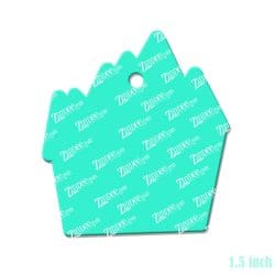 Alternative view of Haunted House Acrylic Blank- Sticker- UV DTF (1.5 inch)