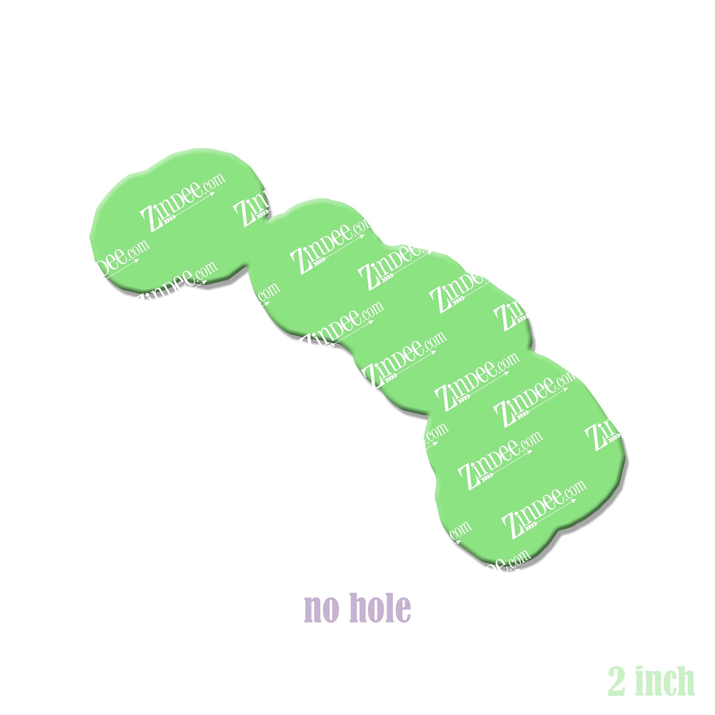 Alternative view of Hawaii Acrylic Blank- Sticker- UV DTF (2 inch) NO HOLE