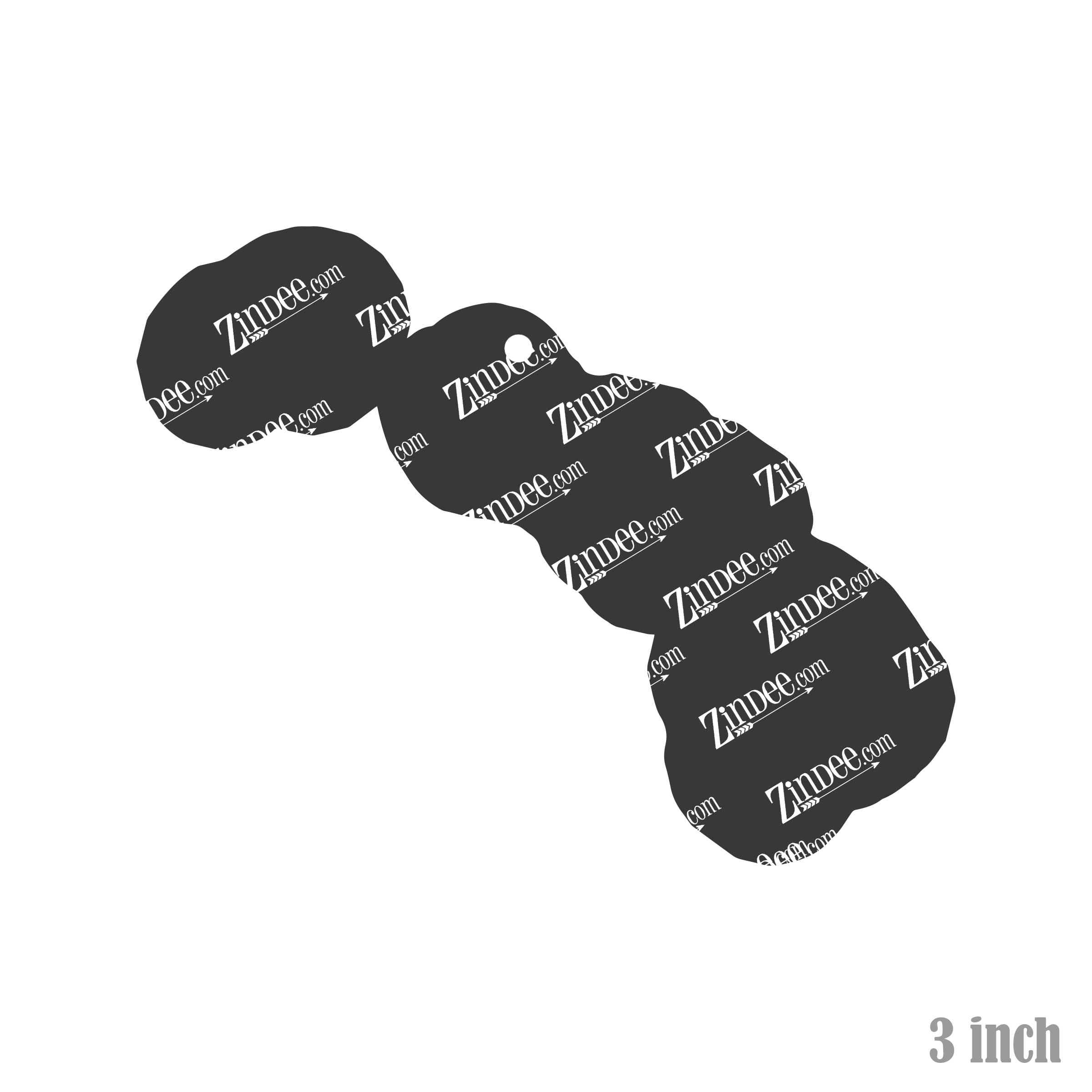 Alternative view of Hawaii Acrylic Blank- Sticker- UV DTF (3 inch)